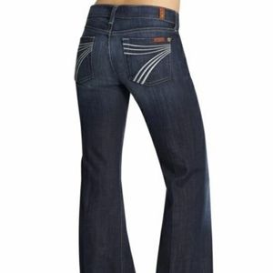 7FAM Dojo Flare Jeans size 26